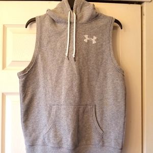 Junior under armour sleeveless hoodie
